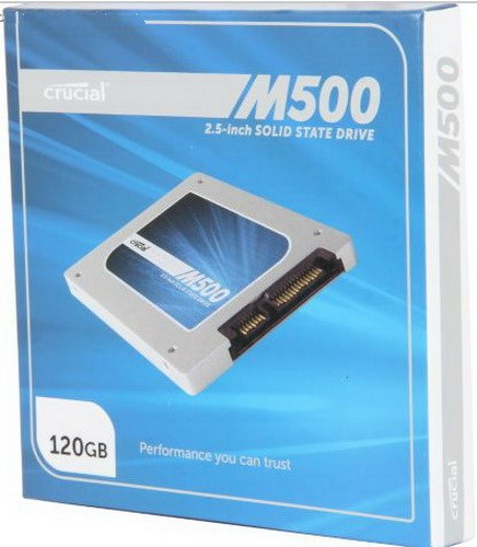هارد SSD اینترنال کروشیال M500 CT120M500SSD189893